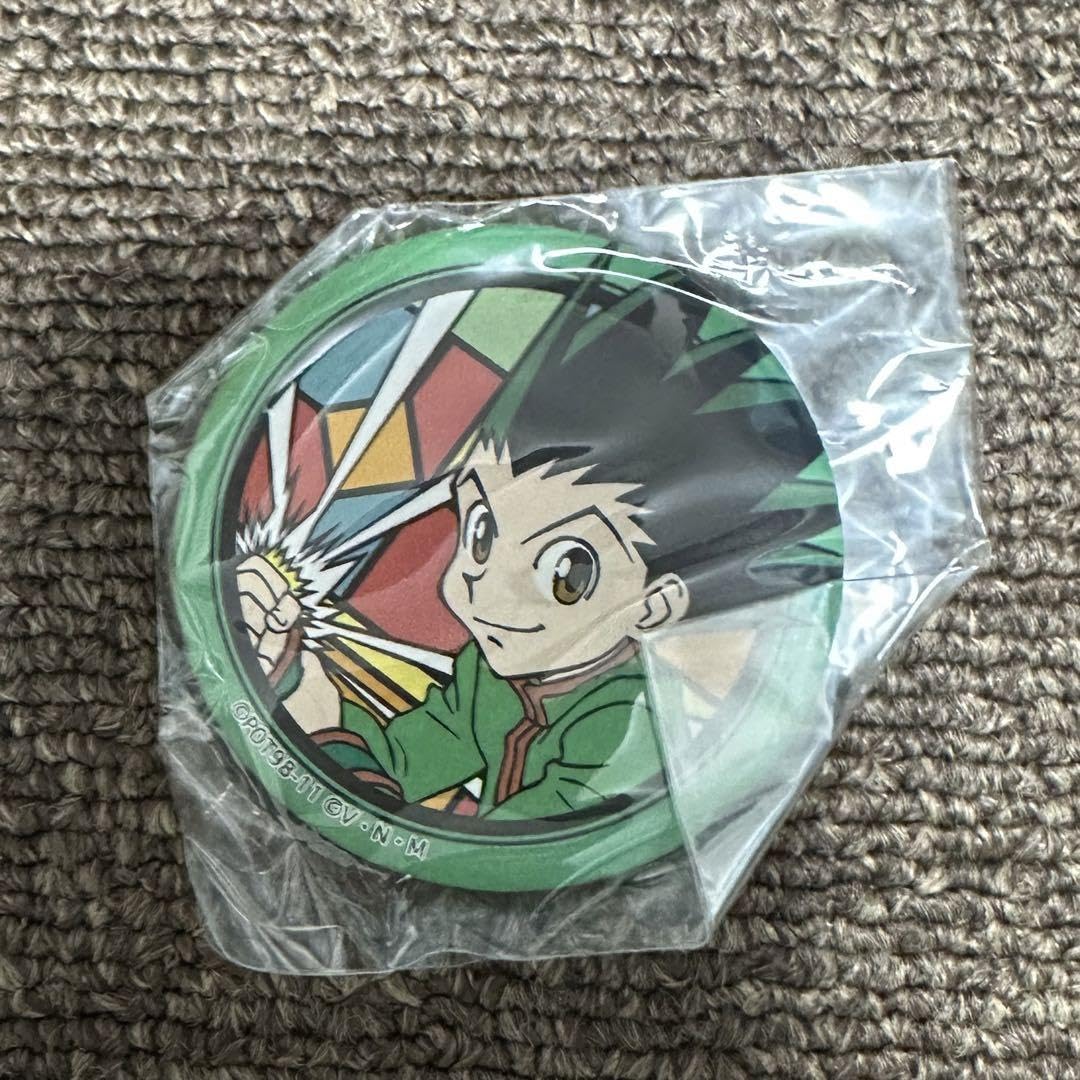 HUNTER×HUNTER　ハンターハンター 和紙　缶バッジ ゴン 60点 HUNTER×HUNTER ハンターハンター 和紙 缶バッジ ゴン 60点